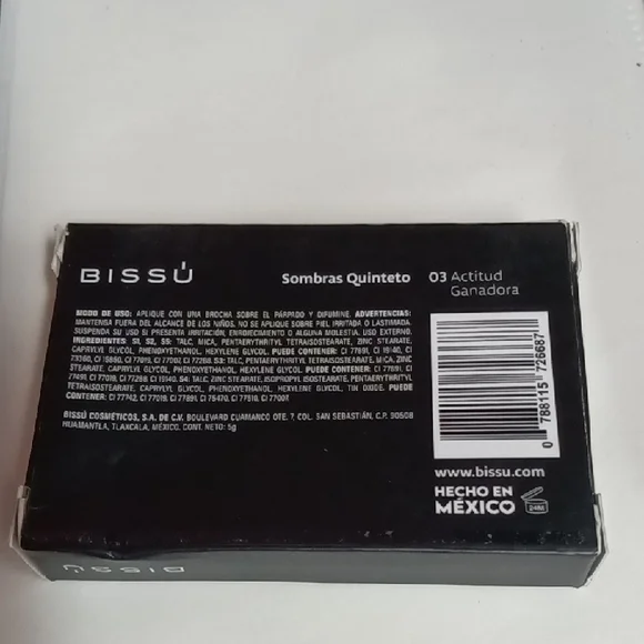 Sombras Quinto Eyeshadow Palette - Vibrant Colors - Picture 3 of 4